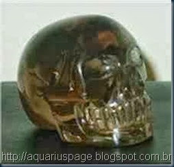 Cranio Cristal Et Cranio Cristal Et o crânio maia.