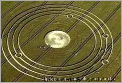 Crop Circle Sistema Solar 2012 Crop Circle Sistema Solar 2012 a primeira parte do desenho.