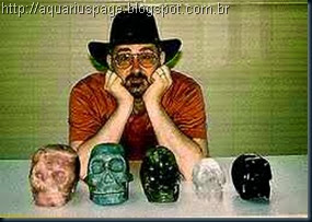 Richard Garvin Cranios Cristal Richard Garvin Cranios Cristal crânios de cristal.