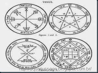 Pentagramas sól venus lua sol e vênus.