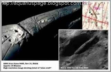 Nave Extraterrestre Abandonada Lua Nave Extraterrestre Abandonada Lua missões apollo lado escuro da lua.