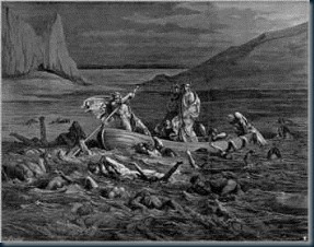 Dante Lago Inferno Dante Lago Inferno desgraçados lutavam para alcançar a margens do rio.