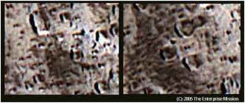 Iapetus Lua Ou Nave Iapetus Lua Ou Nave v – estruturas geométricas e retilíneas e as crateras geométricas.