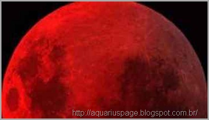 Lua Vermelha 2015 as luas sangrentas.