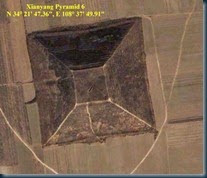 China Pirâmide Xianyang China Pirâmide Xianyang o sitio apresenta inúmeras pirâmides em três áreas.