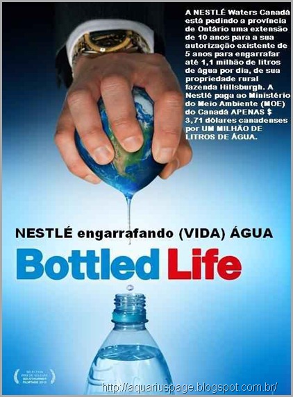 Vida Engarrafada Nestle Vida Engarrafada Nestle a privatização da água.