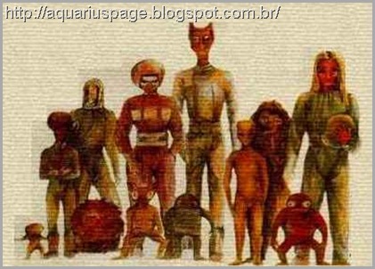 Racas Alienigenas Racas Alienigenas o livro secreto russo.