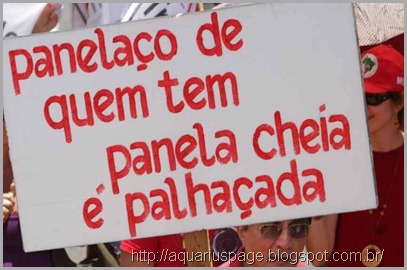 Panelaco da Direita Golista Panelaco da Direita Golista os panelaços da burguesia.