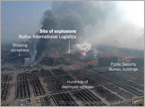 Tianjin Mapa Impacto Tianjin Mapa Impacto o incidente em tianjin.