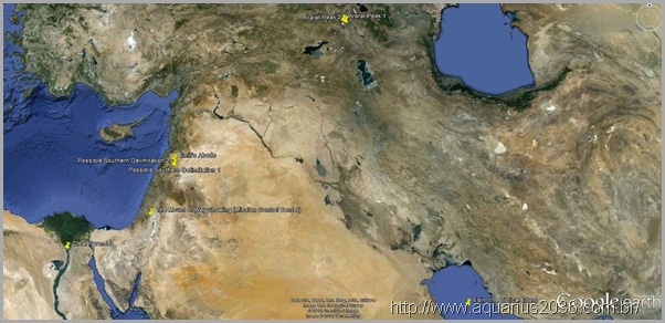 Mapa Area Diluvio Anunnaki Mapa Area Diluvio Anunnaki os quatro cantos da terra.
