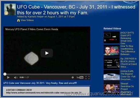 Site Ufologicos Divulga Cubo Ufo Site Ufologicos Divulga Cubo Ufo o cubo na internet.