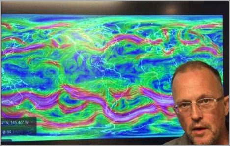 Jato Hesmisferio Cruzando Equador Jato Hesmisferio Cruzando Equador "emergência climática global “ corrente de jato do hemifério sul está cruzando o equador.