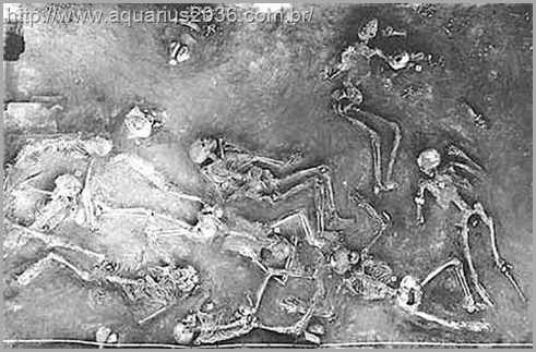 Ossos Humanos Radioativos Ossos Humanos Radioativos ruínas arqueológicas de mohenjo-daro.