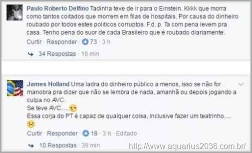 Odio Direita Contra Marisa Leticia Odio Direita Contra Marisa Leticia 13 anos de corrupção.