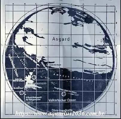 Continente Asgard Mapa Secreto Continente Asgard Mapa Secreto mapa secreto da antártida revela as coordenadas dà terra oca.