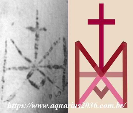 Arcanjo Miguel na Traducao Egipcia da Tatuagem um arcanjo em uma múmia.